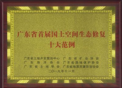 廣東省首屆國(guó)土空間生態(tài)修復(fù)十大范例